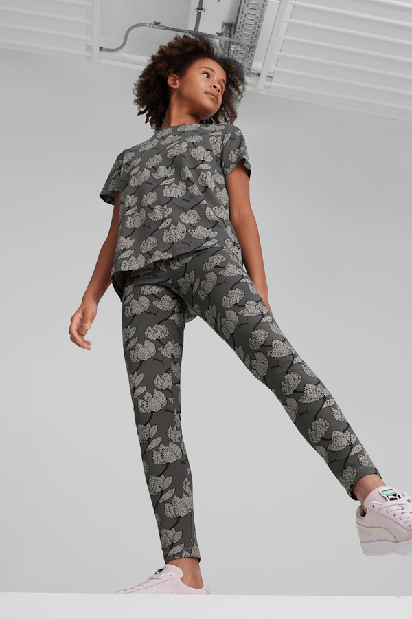 Puma floral deals leggings
